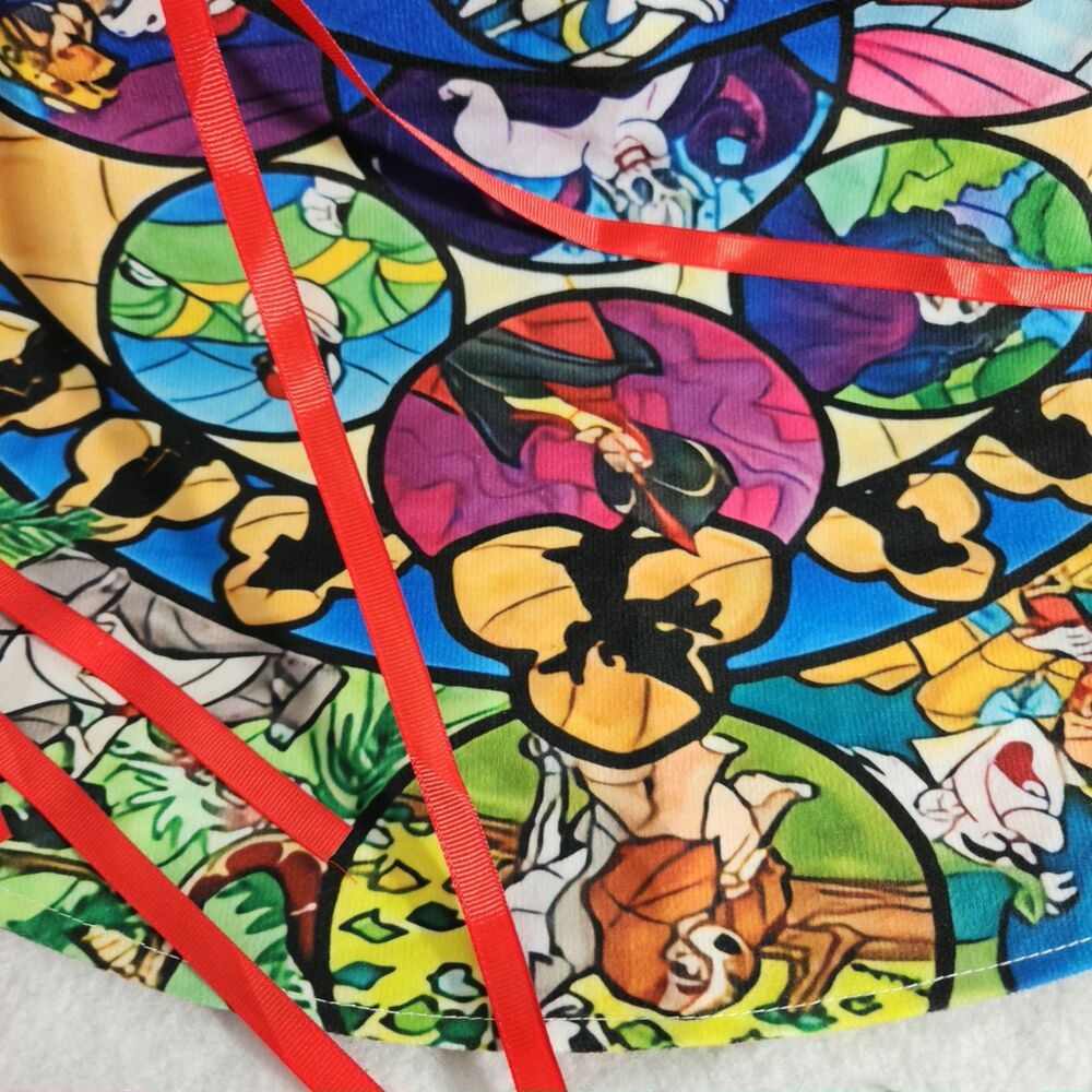 Disney Beloved Friends Christmas Tree Skirt  Handmade - Picture 9 of 9